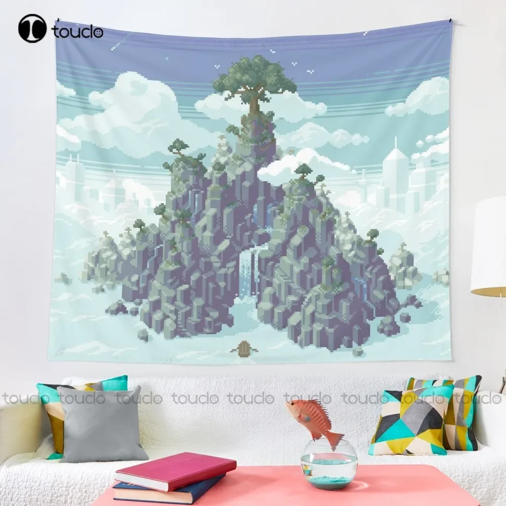 Hartwell Landscape Fantasy Nature Tapestry Aesthetic Wall Tapestry Blanket Tapestry Bedroom Bedspread Decoration Wall Covering