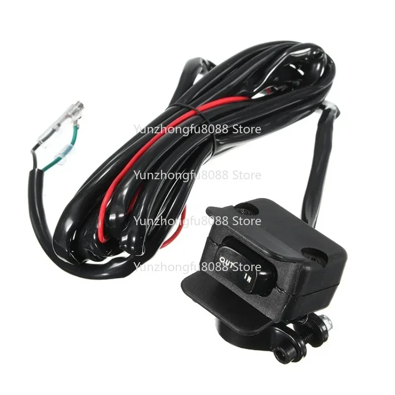 ونش كهربائي مفتاح كابل تحكم مقبض مرحل ملحقات لاسلكية عن بعد طول 3 أمتار حماية تعديل السيارة #1