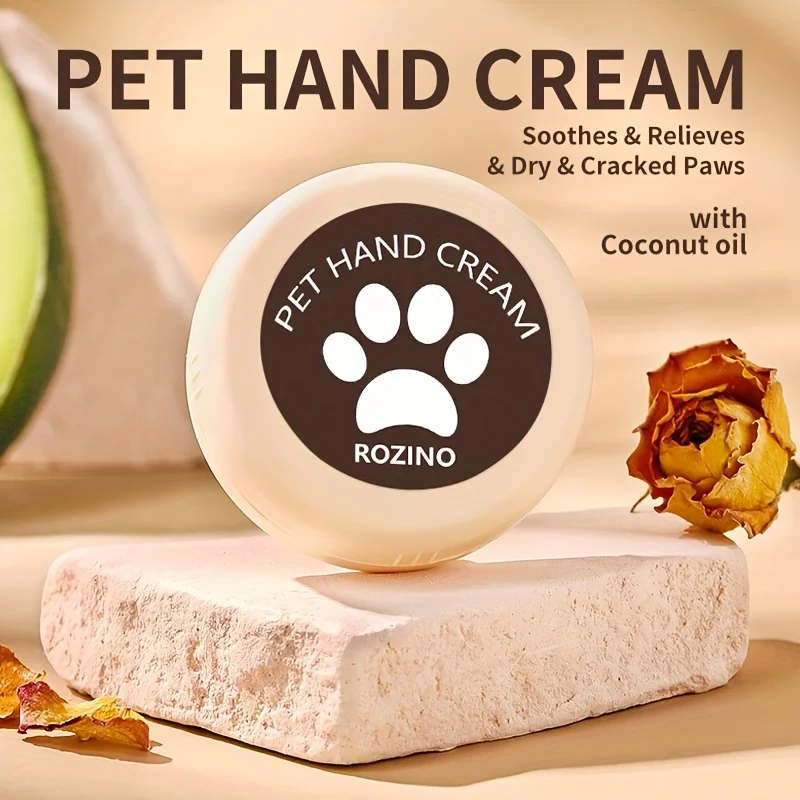 20g Natural Pet Paw & Nose Balm - Intensive Moisturizing & Protection Against Hot Surfaces for Dogs of All Breeds