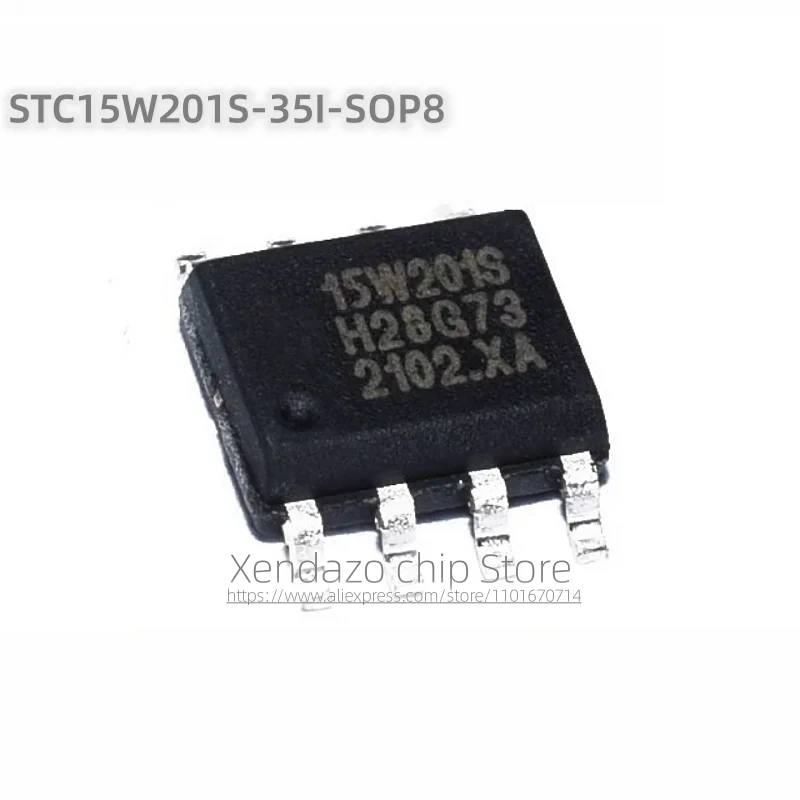 

2pcs/lot STC15W201S-35I-SOP8 STC15W201S 15W201S SOP-8 package Original genuine Microcontroller chip
