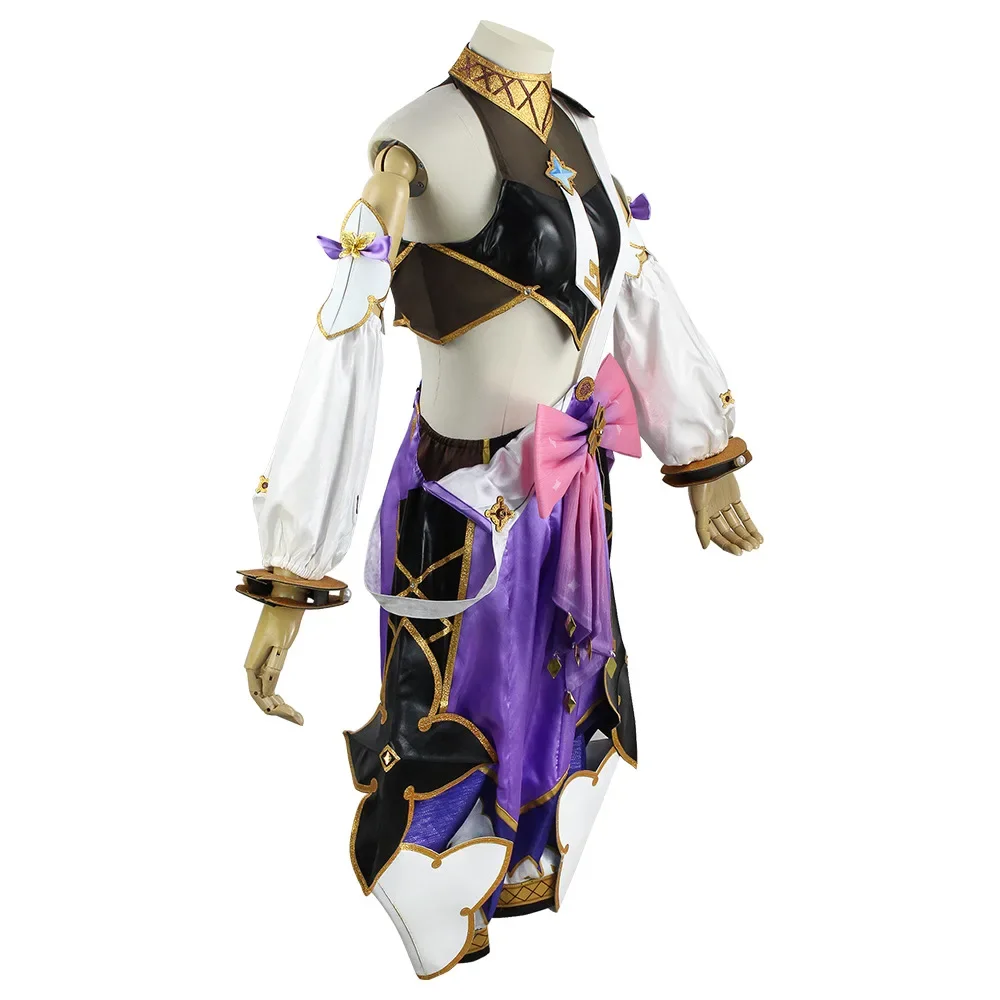 Dori Genshin Cosplay Spel Genshin Impact Dori Cosplay Genshin Kostuum Pruik Hoed Volledige Sets Halloween Anime Cos Kostuum Voor Vrouwen