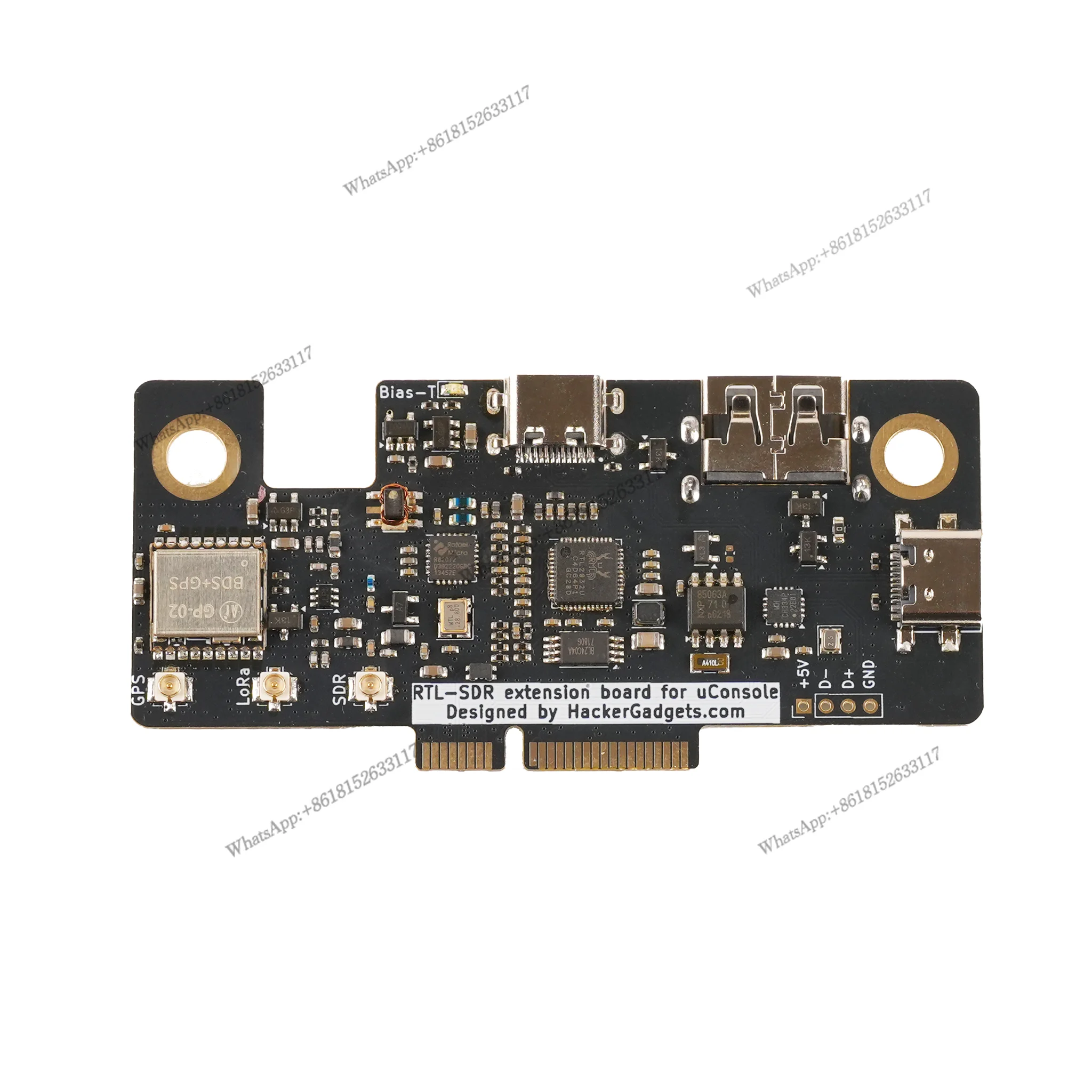 uConsole RTL-SDR/LoRa/GPS/RTC/USB ハブ オールインワン拡張ボード MM