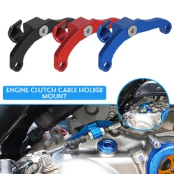 Motorcycle Accessories Engine Clutch Cable Bracket FOR YAMAHA RAPTOR 700 YFM700 2006-2020 Clutch Line Clamp Holder Mount
