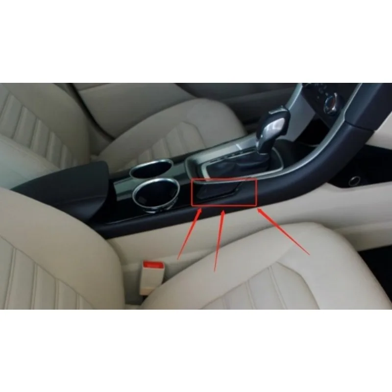 Shift Lever Side Cover Trim Center Console Plug Cover Automatic Parking Dummy Button for Ford Mondeo 2013-2020 Brand New