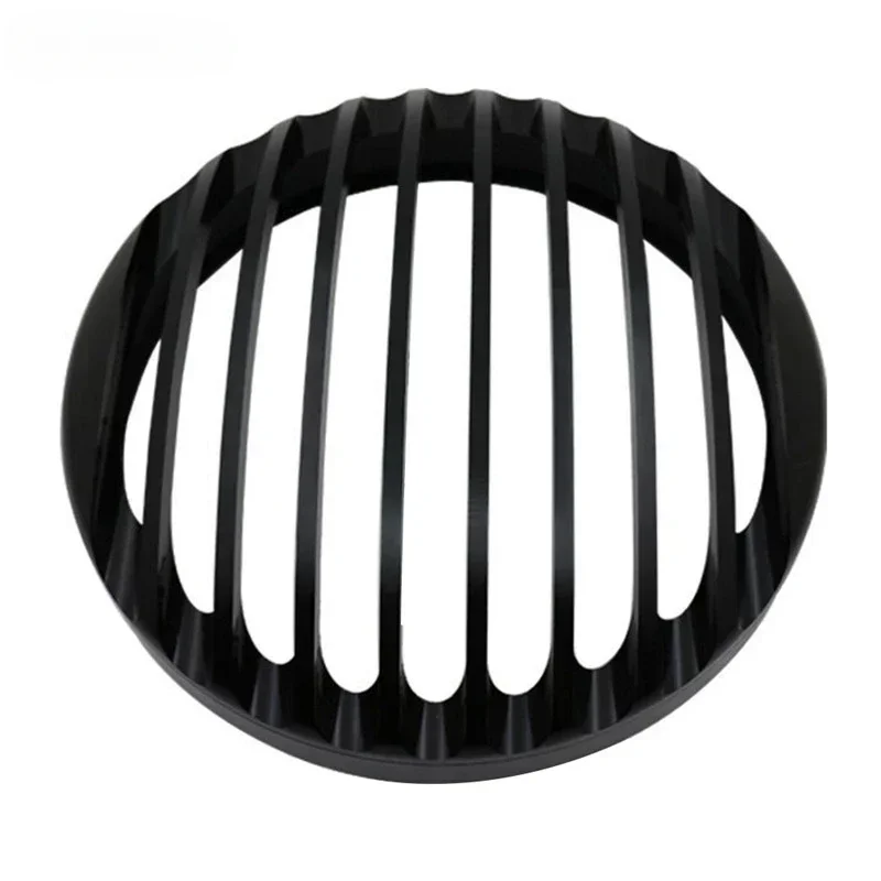 Nero Moto Retro Faro Griglia di Protezione Della Copertura Faro di Protezione Per Triumph Bobber nero 2017-2024
