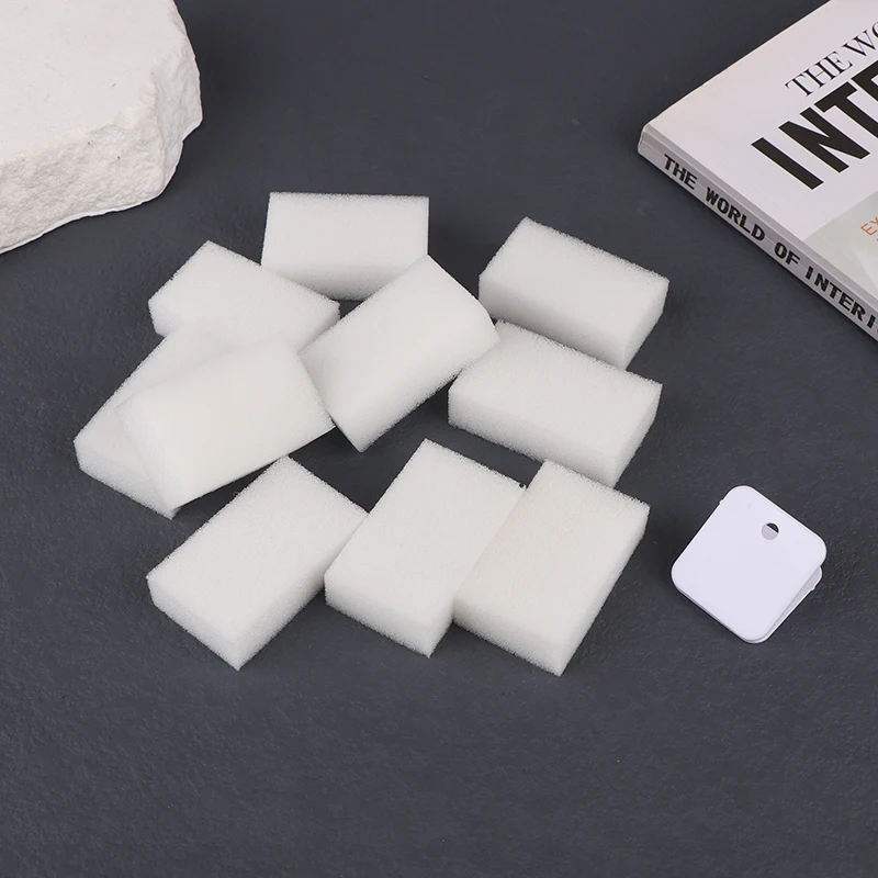 10/20Pcs Professional Table Tennis Water Glue Sponge Ping-pong Glue Sponge With Clip Cleaning Rubber Sponge Block