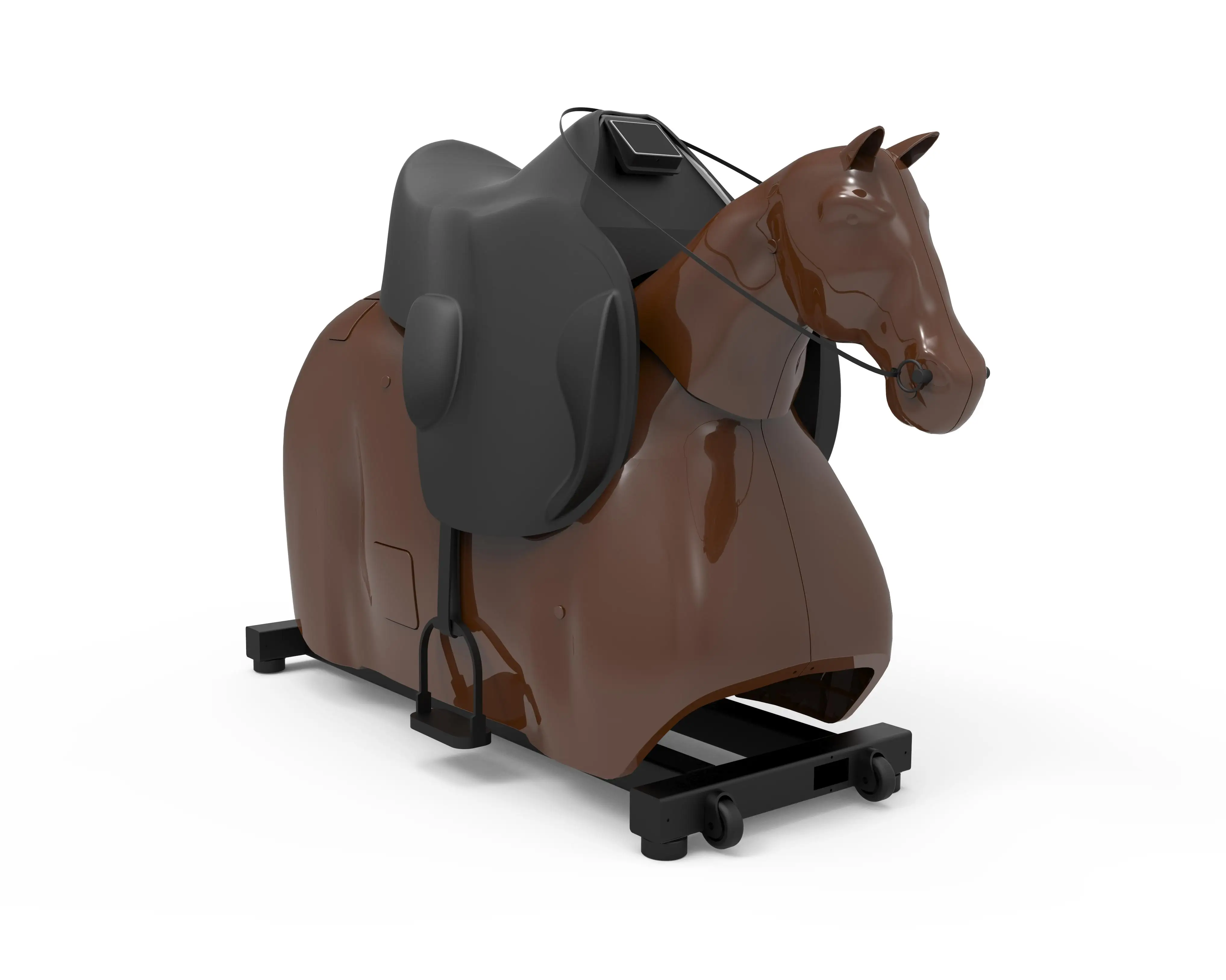 آلة ركوب الخيل المتقدمة متعددة الوظائف للياقة البدنية الرياضية والاسترخاء للترفيه #2