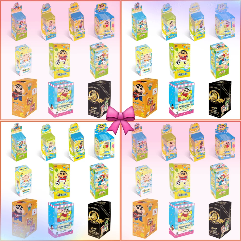 

Crayon Shin-chan Card Party Bag Nohara Misae Nohara Hiroshi Rare Collection Card Toy For Children's Birthday Gift
