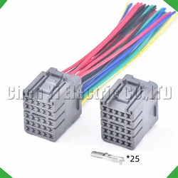 25 Pin Automotive connector Door plug C556 FC74-60981448-H 6098-1448 Wire harness For Honda Civic 1996-2000 EK CRV
