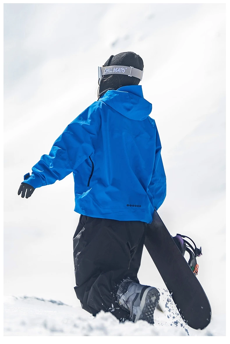 John Snow 2026 Unisex Snowboardjacke im Amerikanischen Stil Professionelle Wasserdichte Winddichte Thermische Winter-Skijacke für Männer & Frauen – Detail 11