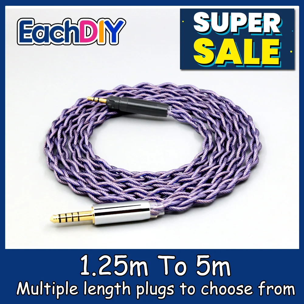 

Type2 1.8mm 140 cores litz 7N OCC Headphone Cable For Ultrasone Performance 820 880 Signature DXP PRO STUDIO LN007902