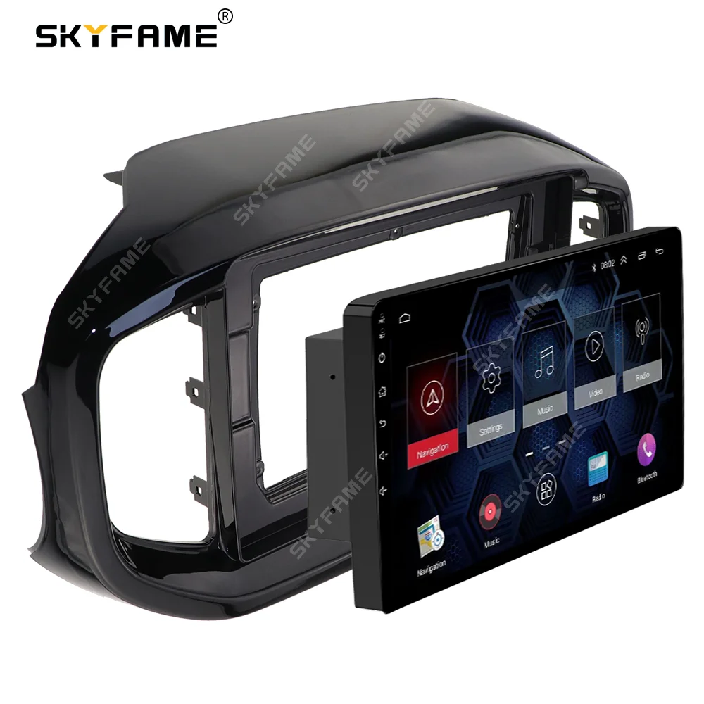 SKYFAME Car Frame Fascia Adapter For Kia Kx1 2018+ Android Radio Dash Fitting Panel Kit