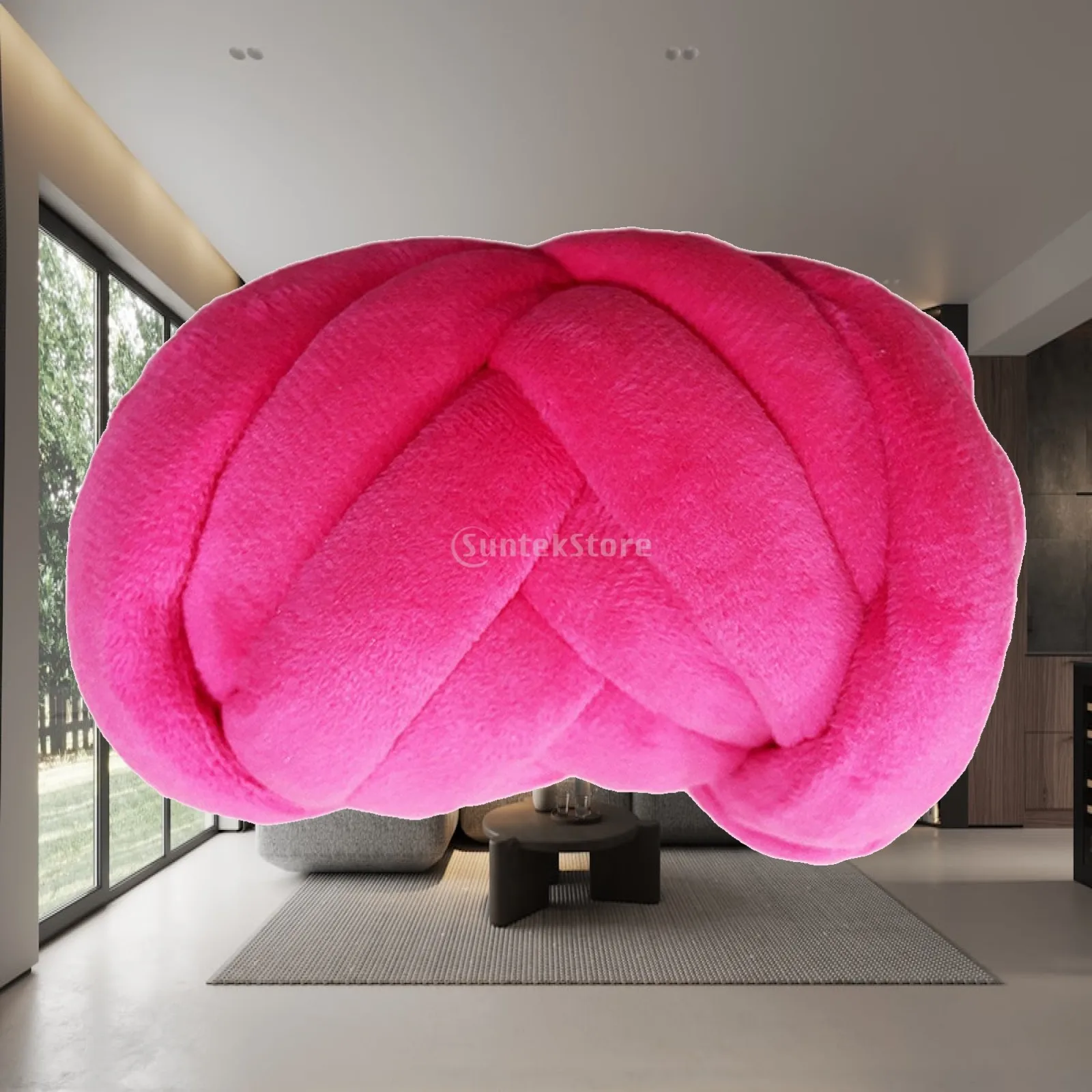 Velvet Chunky Yarn for Crocheting Knitting Blanket Soft Jumbo Tube Giant Yarn Hand Knit Cushion Pet Bed Macrame