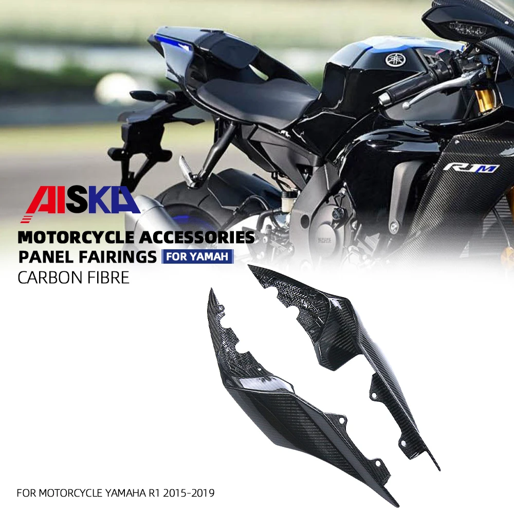 

For YAMAHA R1 R1M Motorcycle Modified 3K Carbon Fiber Tail Fairing Tailstock Side Panel 2015 2016 2017 2018 2019 2020 2021 2022