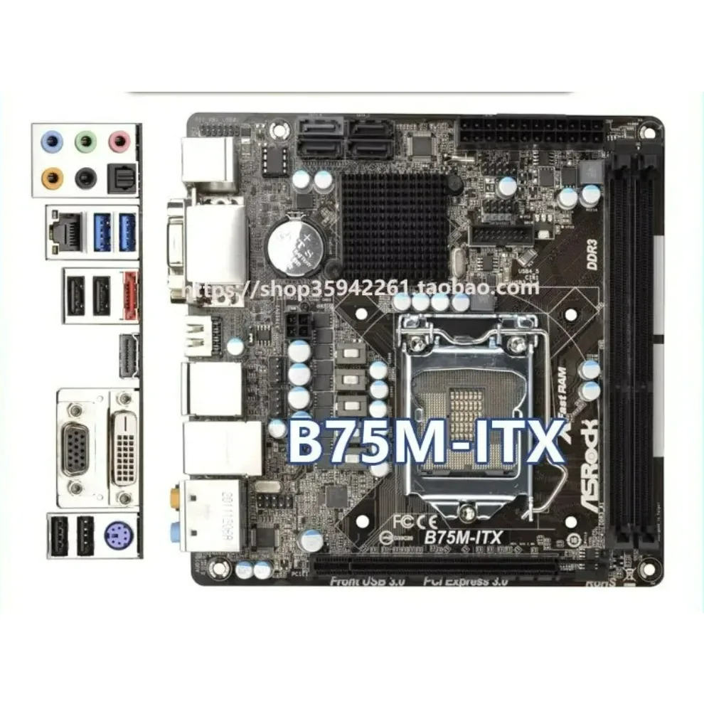 

Для ASUS P8H77 P8Z77 P8H61-I DELUXE 1155 Mini ITX основная плата CP3130-8