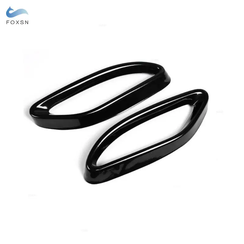 For Mercedes Benz B C E GLC CLA GLS GLE Class W246 X253 W205 W166 X166 W212 W213 C117 Car Tail Muffler Exhaust Pipe Cover Trim