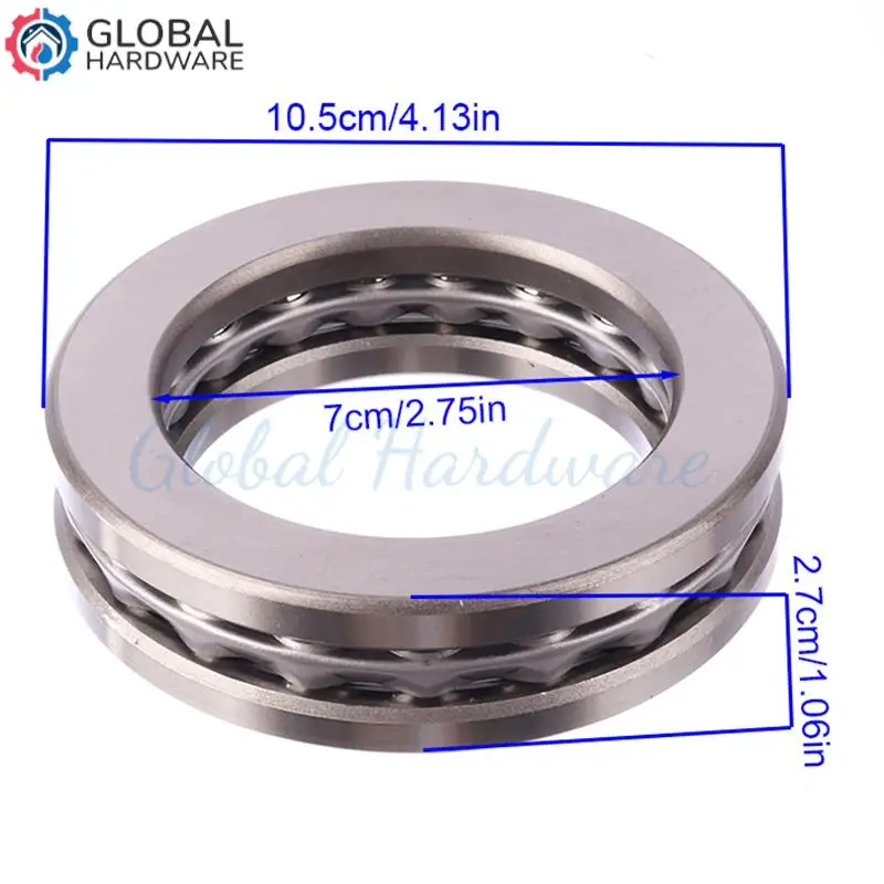 Deep Groove Ball Bearing Unique Design Hot Sale 51214 Bearing Not Lagging Series Thrust Ball Bearing