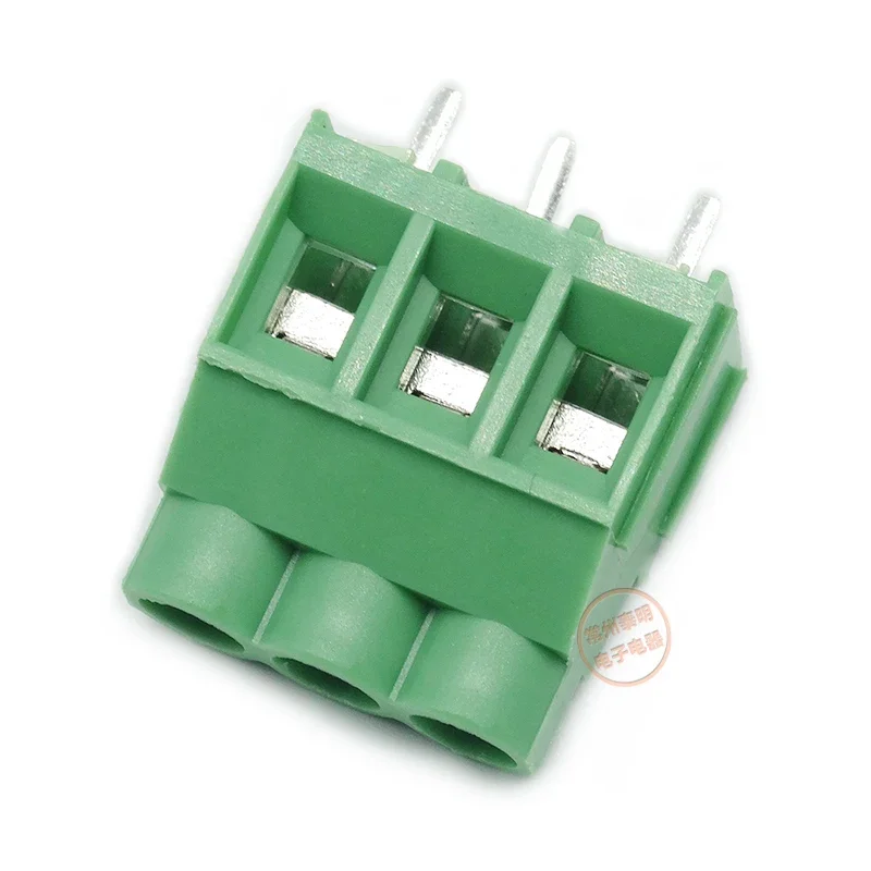 

50pcs 2P 3P 300V/30A 22-10AWG 6.35/7.62/9.5mm 7620-7.62 635-6.35 950-9.5 Reputed CE UL PCB Screw Wire Terminal Block Connector