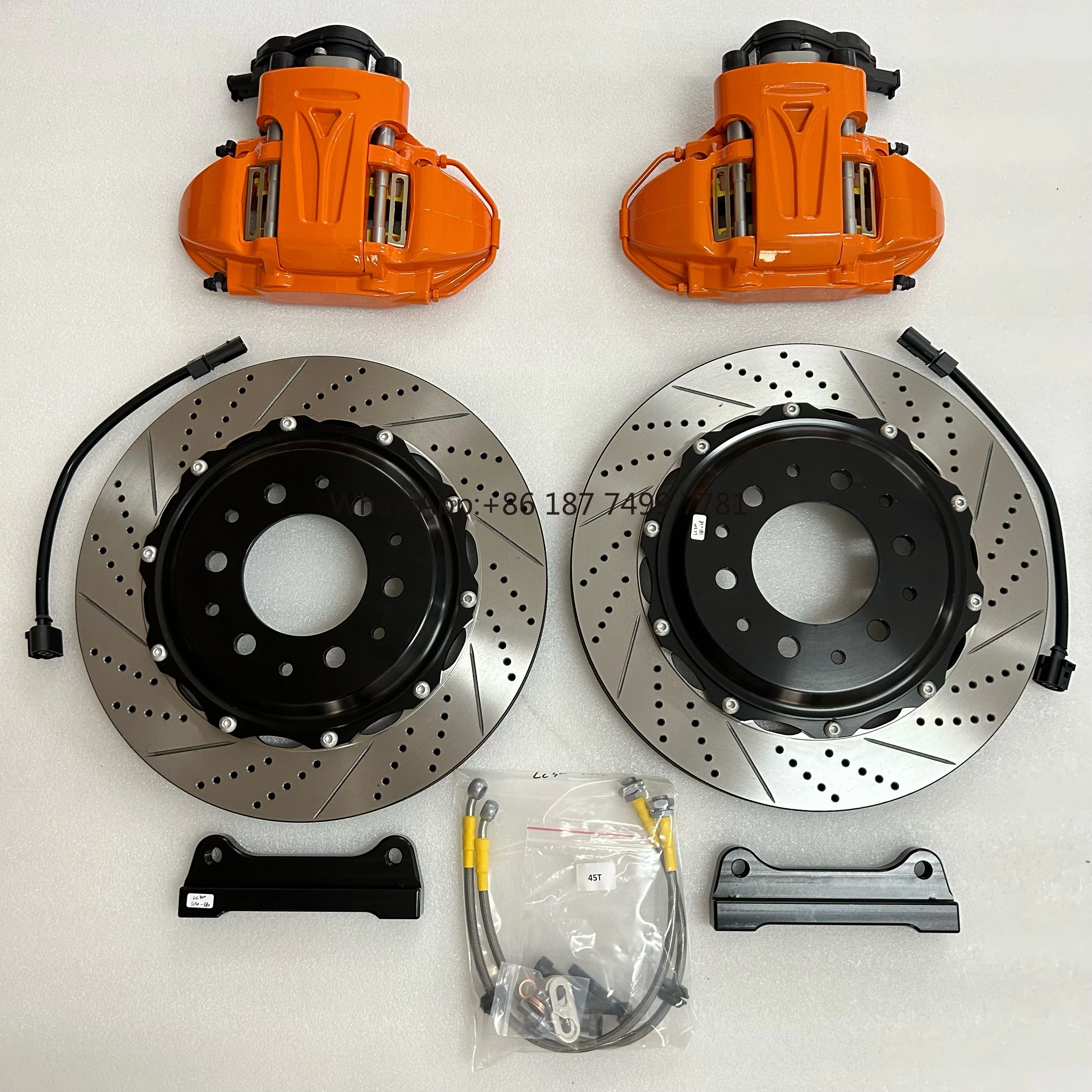 

.Inte.ated Caliper Rear 380*28mm Hole Front Brake Disc for . LC300 Hilux Camry . Avalon Other Models