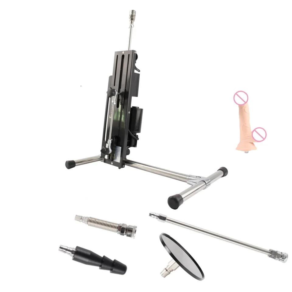 FREDORCH 120W Power Quiet Sex Machine Voice App Control with Dildo Attachment for Women Masturbation Pumping Gun Couple Sex Toys