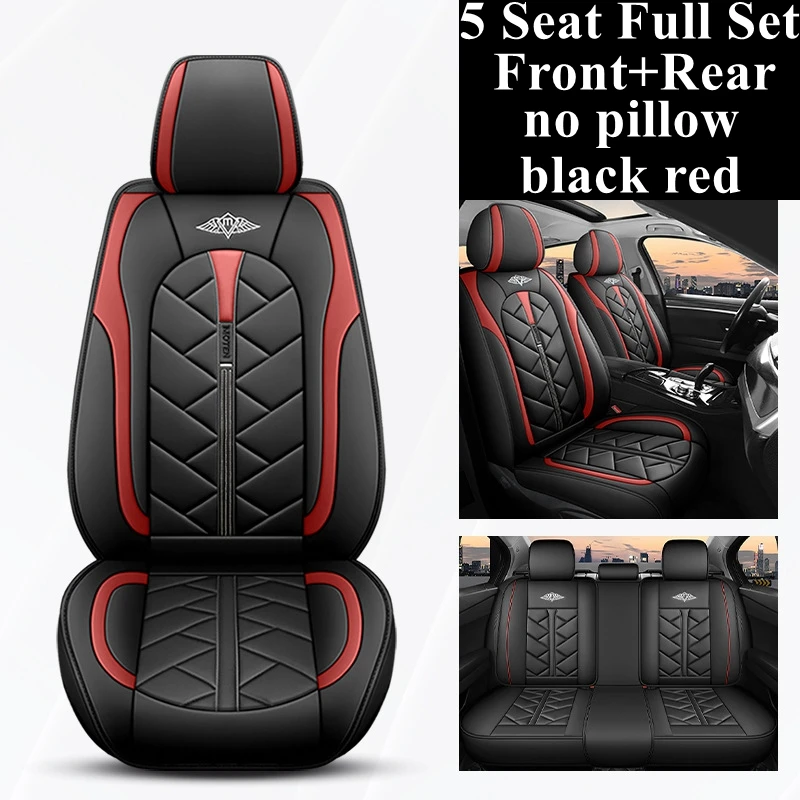 Front+Rear Car Seat Cover Set for Renault Clio Duster Espace Fluence Kadjar Kangoo Koleos Laguna Latitude Logan Sandero Talisman