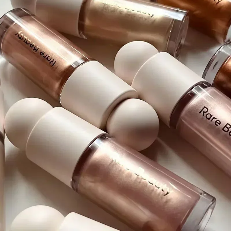 New Fashion ROSE BEAUTY Polvere fissante con fard liquido a specchio Idratante Smalto labbra impermeabile a doppio uso Rouge Trucco liscio