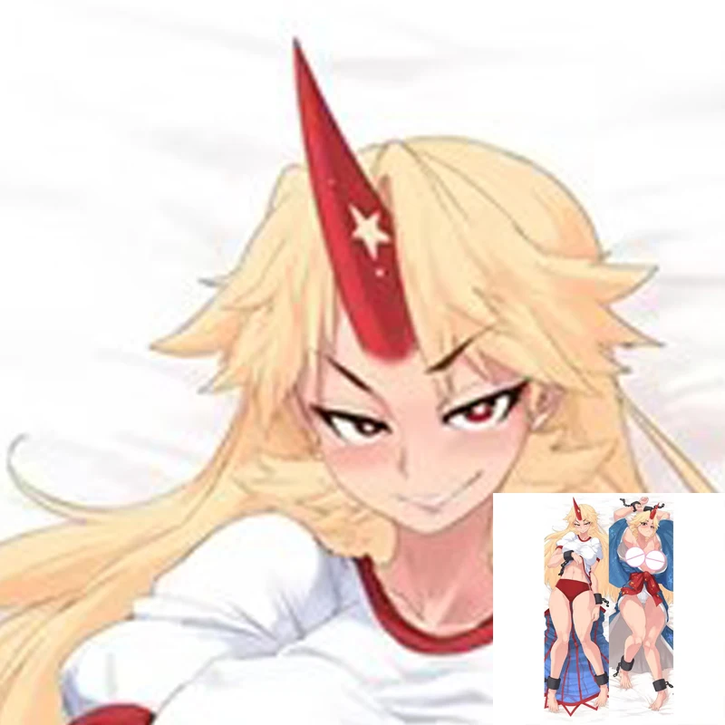 

Dakimakura Anime Pillow Cover Asahi Serizawa Double Sided Print 2Way Cushion Bedding Festival Gifts Gifts