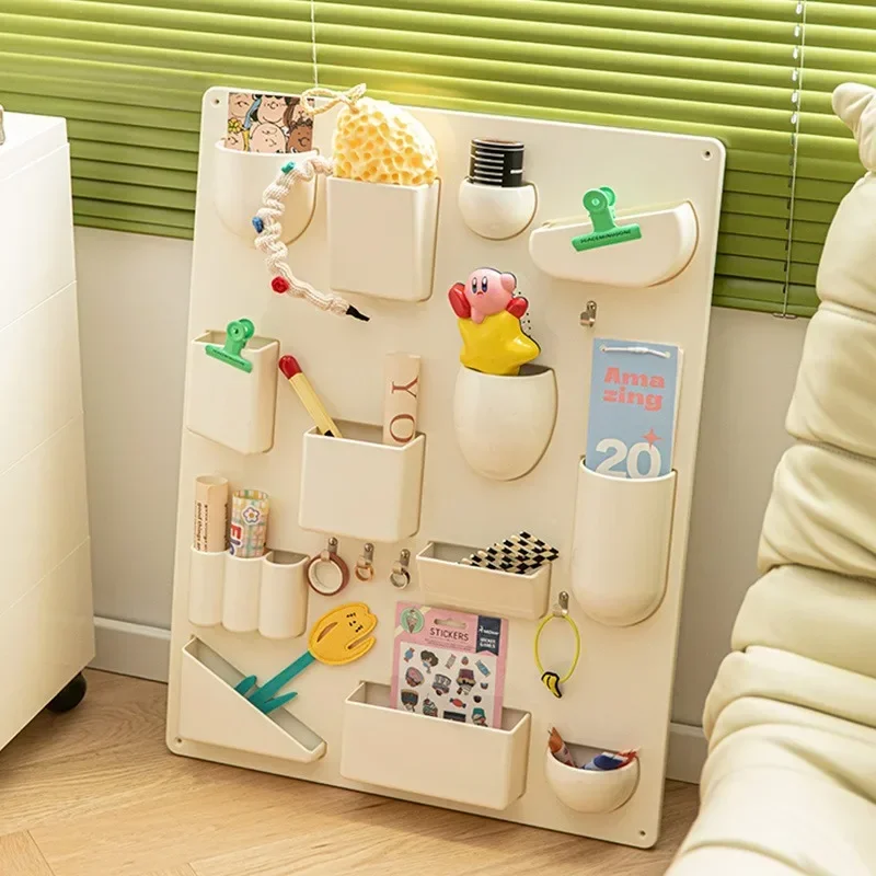 Internet celebrities ins wind wall storage rack desktop storage pen insert Nordic door entrance creative wall decoration props