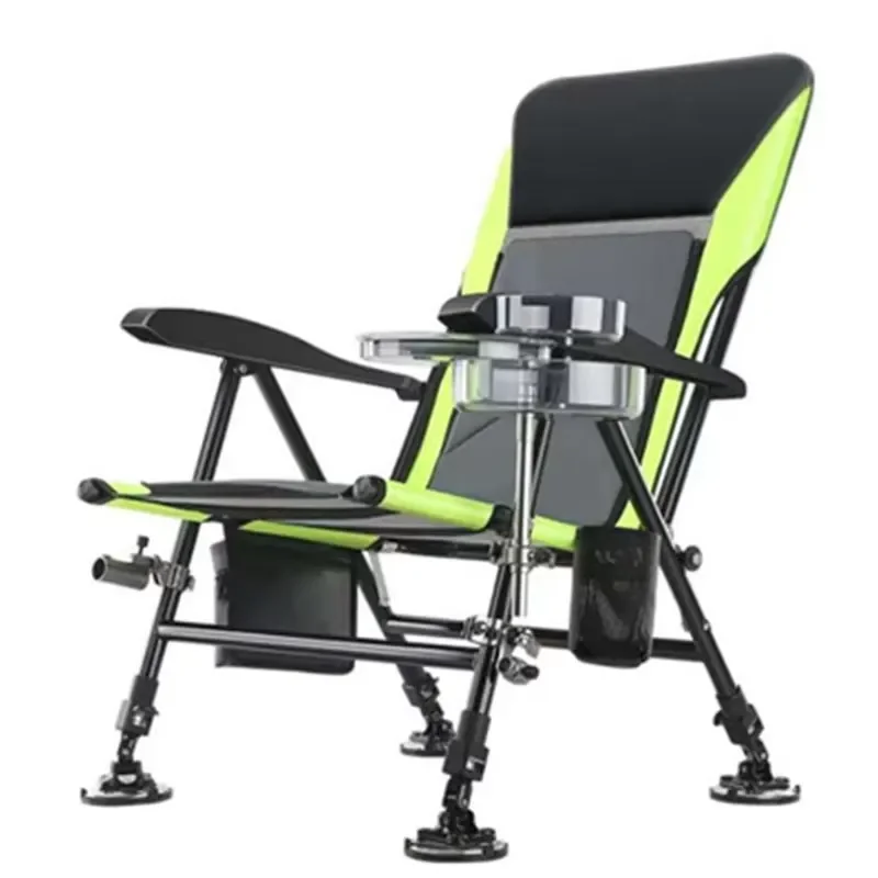 Heavy Duty Oversized Folding Camping Chair Portable Outdoor Fishing Seat Foldable Beach Garden Relaxing Furniture for Adults