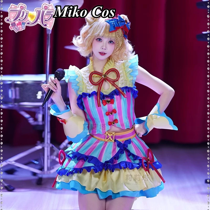 

Anime Pripara Minami Mirei Cosplay Costume Women Heart Arc Fantasy Uniform Halloween Party Suit Role Play Clothing Stock
