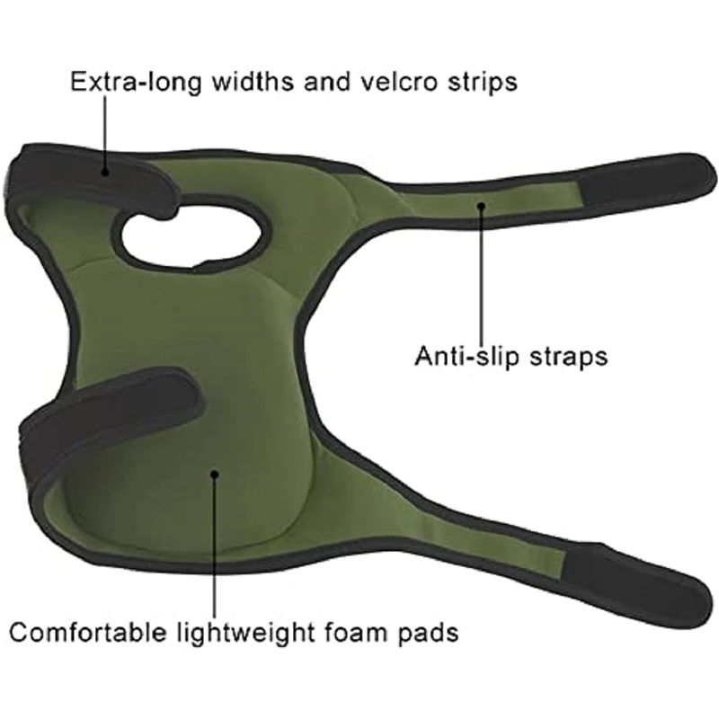 1 пара наколенников для работы, наколенники из мягкой пены, поддерживающая накладка для садоводства, чистка, защитные спортивные наколенники, строитель, безопасность на рабочем месте