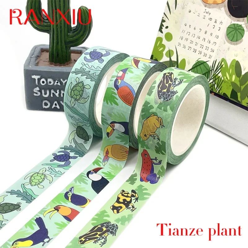 Custom Great Office Or Commercial Contractor Paper Good Quality Adhesive Custom Printed Washi Tape