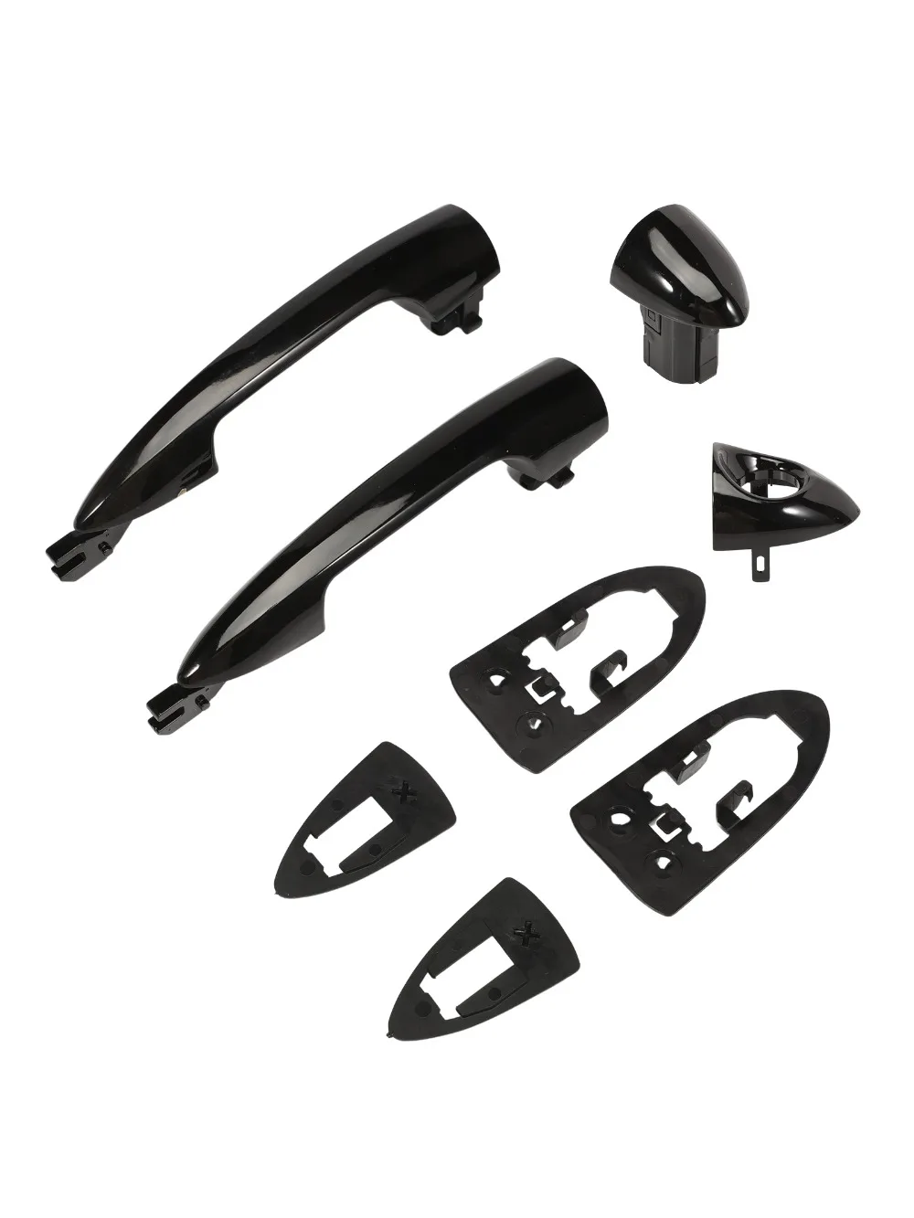 1 Paar vordere Außentürgriffe 156145296 156145295 für Alfa Romeo 147 Giulietta Alfa Mito Lancia Y 2012- 2156145296