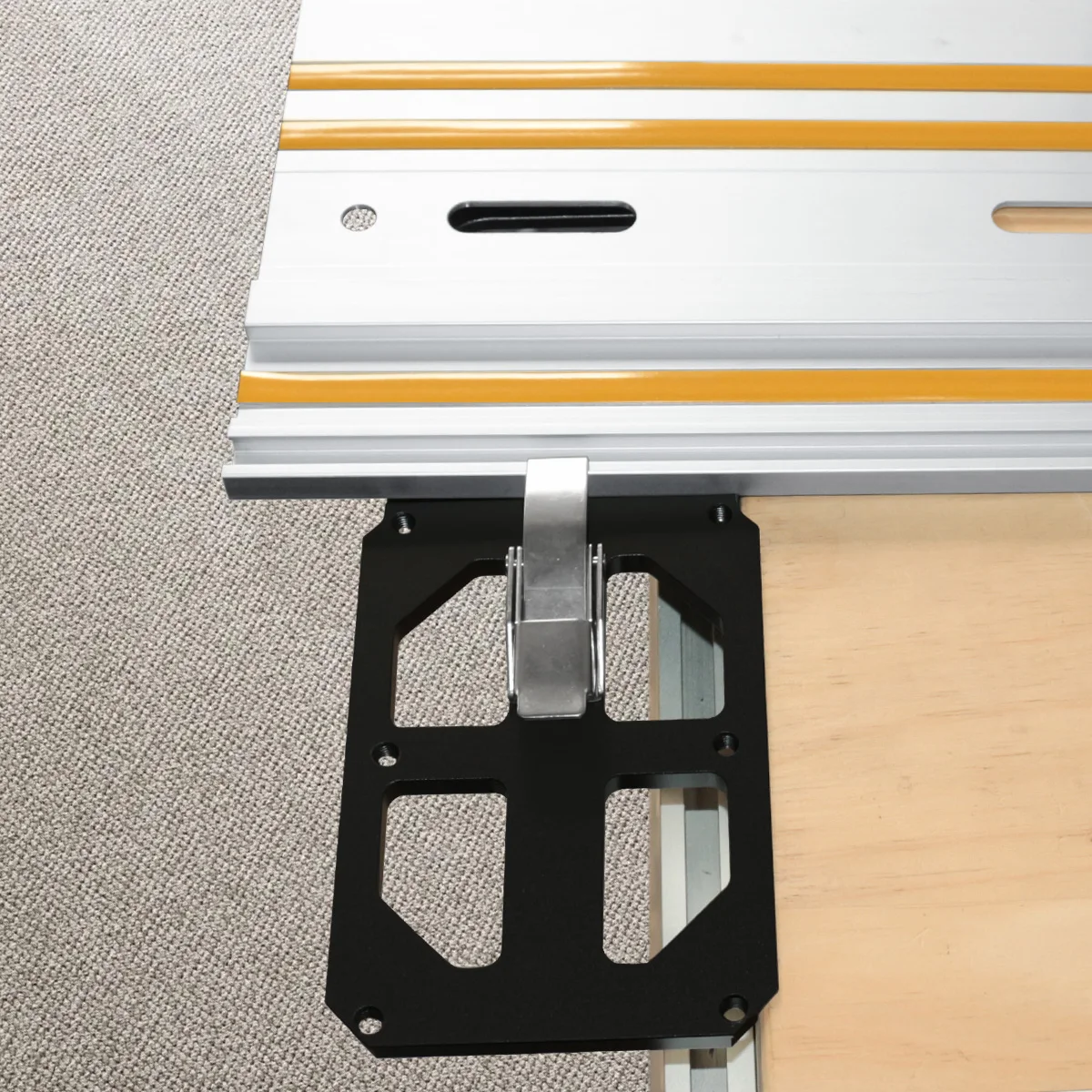 Track Saw Square Woodworking Electric Circular Saw Track Right Angle Positioning Plate Matched Suitable for TS55/TS75 Guide Rail