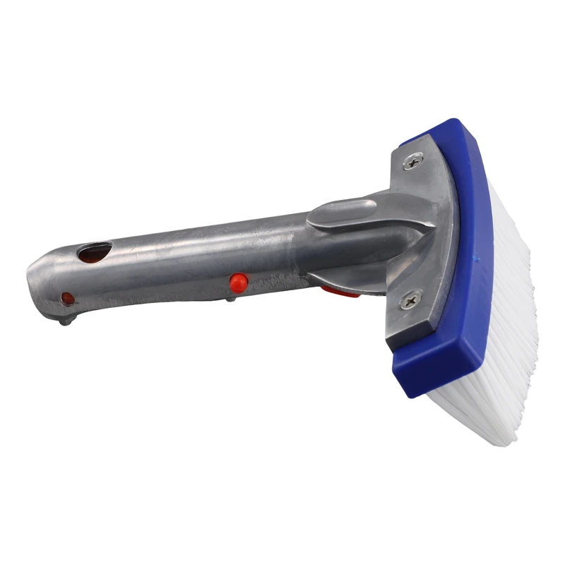 Cepillo limpiador de piscinas de acero inoxidable de 5,5 pulgadas para Spa, estanque, suelo, pared, equipo de limpieza, herramienta