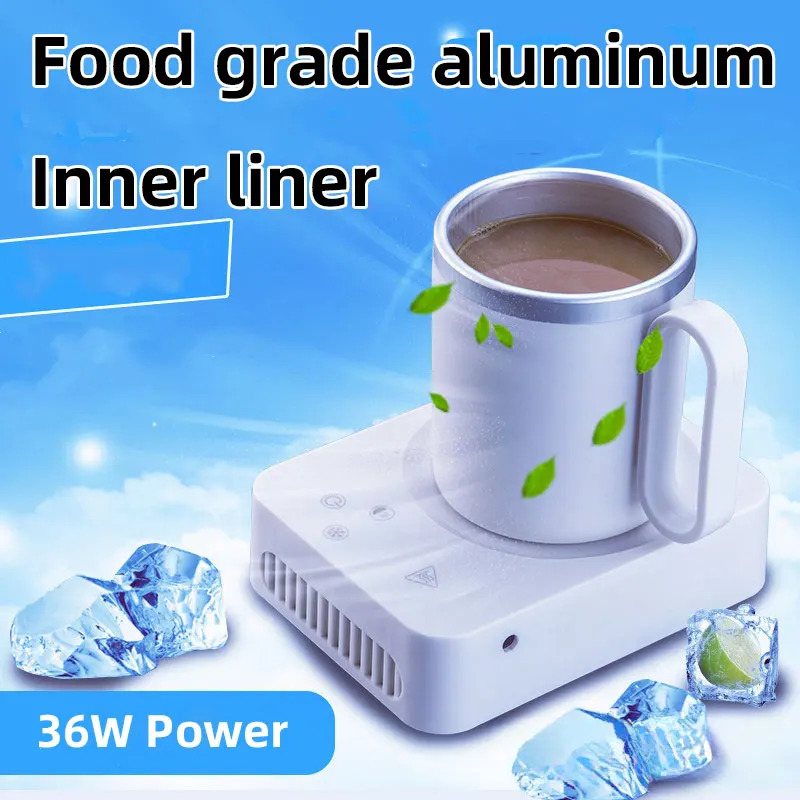 Quick Beer Cooling Cup,Mini Office Coffee Beverage Refrigeration,Portable Water Heater,Intelligent Milk Insulatio,Ice Machine
