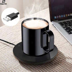 Mug Warmer USB Cup Heater Coffee Tea Cup Warmer Thermostatic Heating Coaster Cup USB Milk Tea Coffee Mug Warmer for Office Home