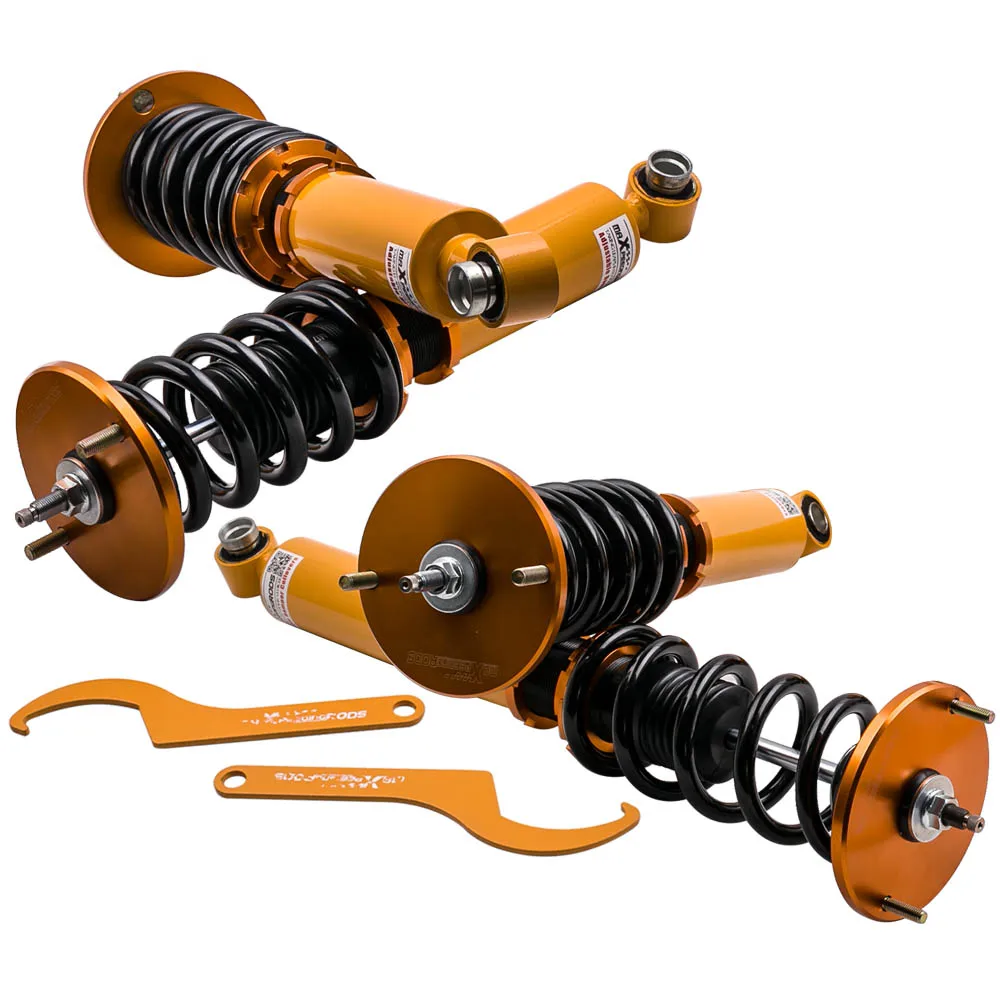 Adjustable Coilovers Shock Struts Kits For Nissan Skyline R33 GTS RB25DET 93-98 Coil Spring Coilovers Shock Struts