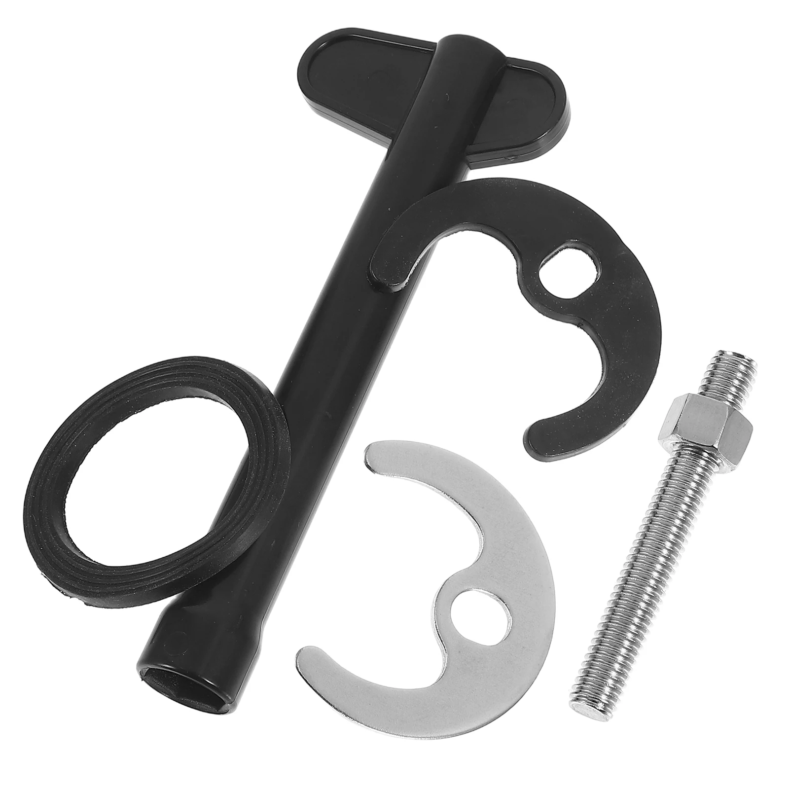 

Horseshoe Mounting Accessories Single Hole Faucet Repair Replacement Parts Stainless Steel Sink Basin Tap Fixing Kits Leak