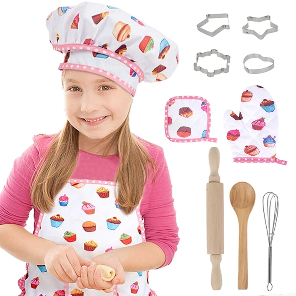 Juego de cocina para niños, cocina, juguetes para niñas, juego de rol, disfraz para niños, juego de rol de imitación, cocina para hornear, juego de amigos