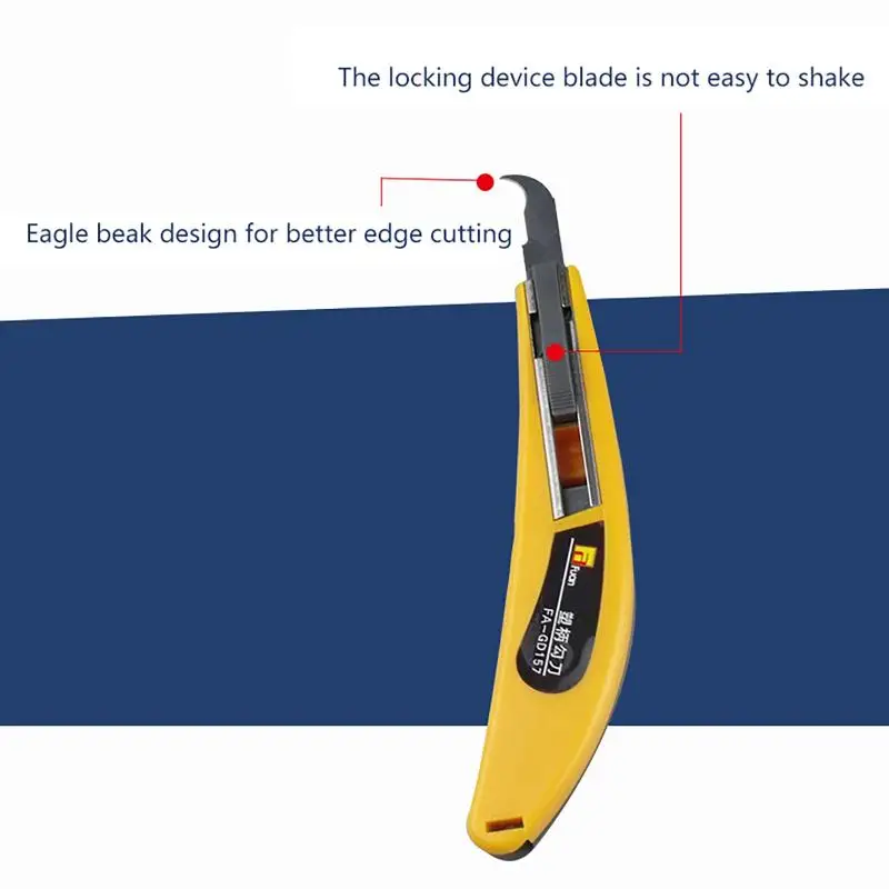 1Box Acrylic Hook Knife Blade Craft Knife Olecranon Blade Head Cutting Tool For Channel Letter Making
