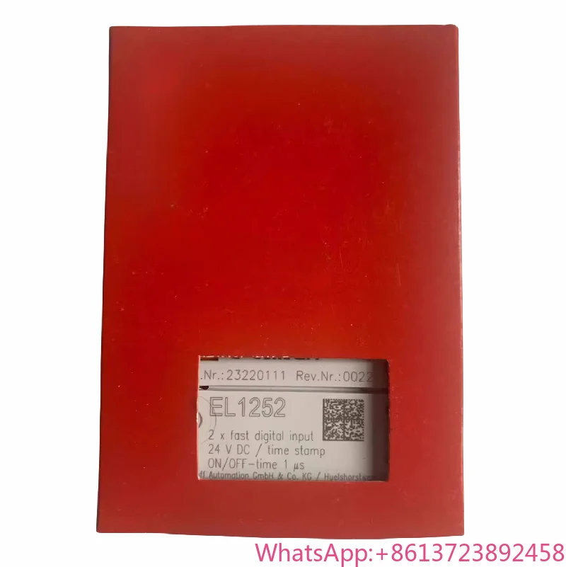 Spot New Original EL1252 EtherCAT Terminal Module 2-channel Digital Input 24V DC Module PLC
