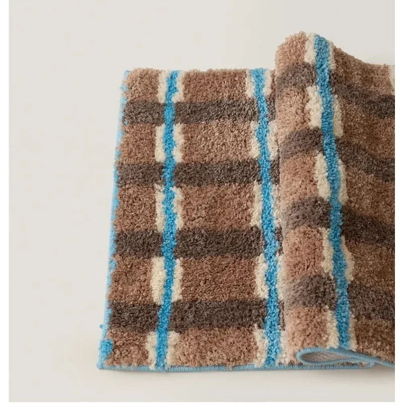 

Vintage Carpet Ultra Soft Plush Bathroom Rug Non-Slip Home Mat Cozy Bedroom Decor