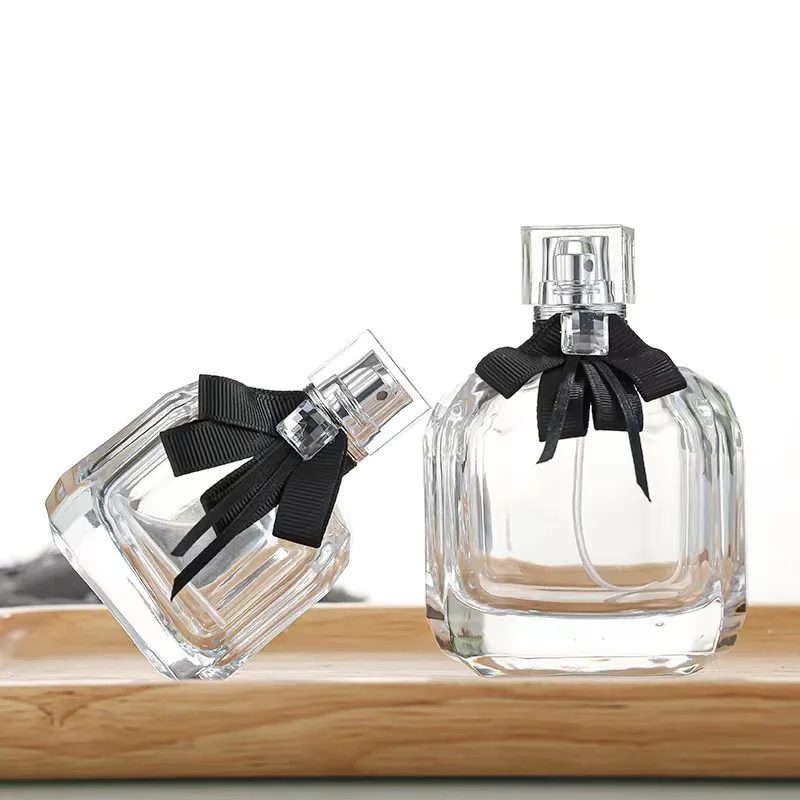 

5PCS 30/50ml Empty Glass Perfume Spray Bottle Popular Fine Mist Cosmetic Atomizer Bayonet Perfume Replacement Dispenser Bottles