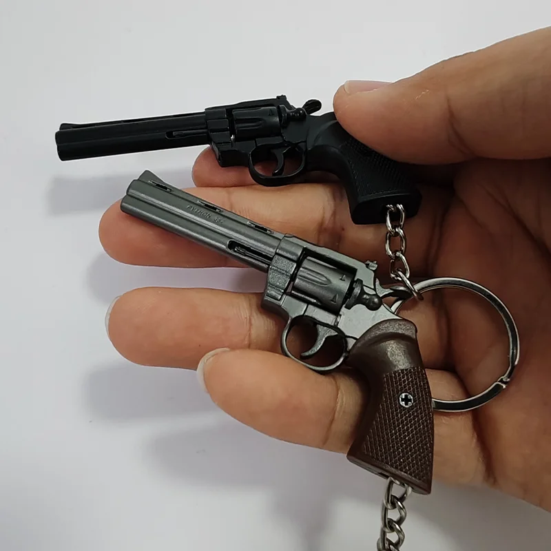 7cm 분리형 콜트 357 리볼버 금속 총 열쇠고리 모 - Model Kit Revolver 리뷰 및 가격