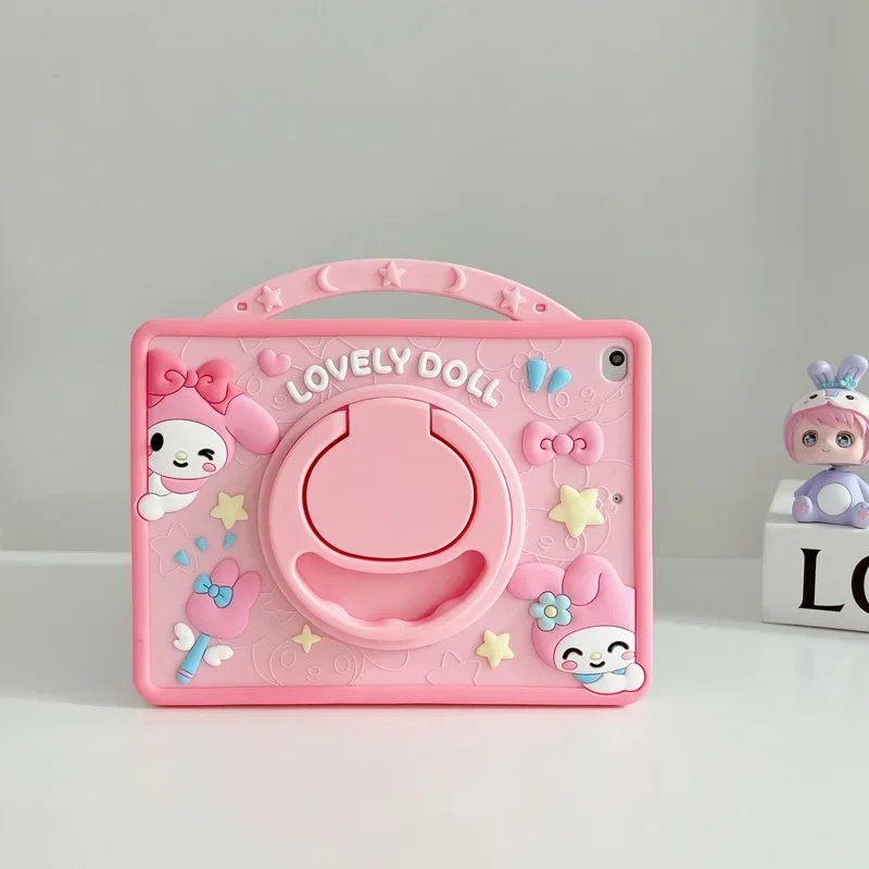 Custodia per tablet carina My Melody per Xiaomi Redmi Pad 10.6 Pad SE 12.1 pollici Xiaomi 5 5Pro 6 11 pollici Custodia girevole in silicone morbido