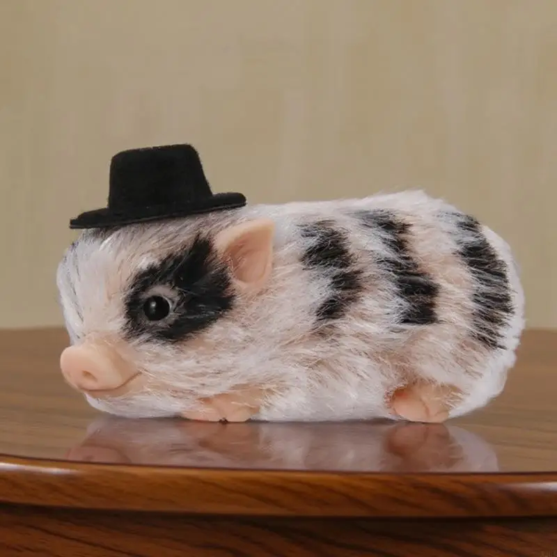 التفاعلية نماذج للحيوانات ضغط خنزير لعبة الحسية للأطفال التظاهر مجموعة اللعب A2UB