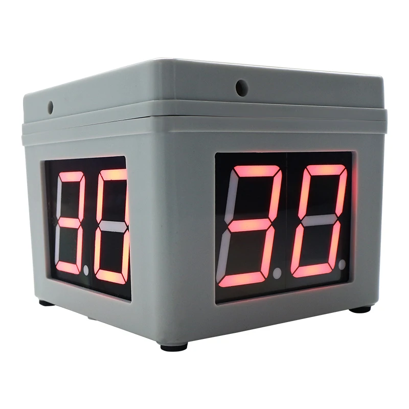 [Ganxin] Display  Clock on Four Sides Digital LED Electronic Timing Alarm Clock Chess Timer