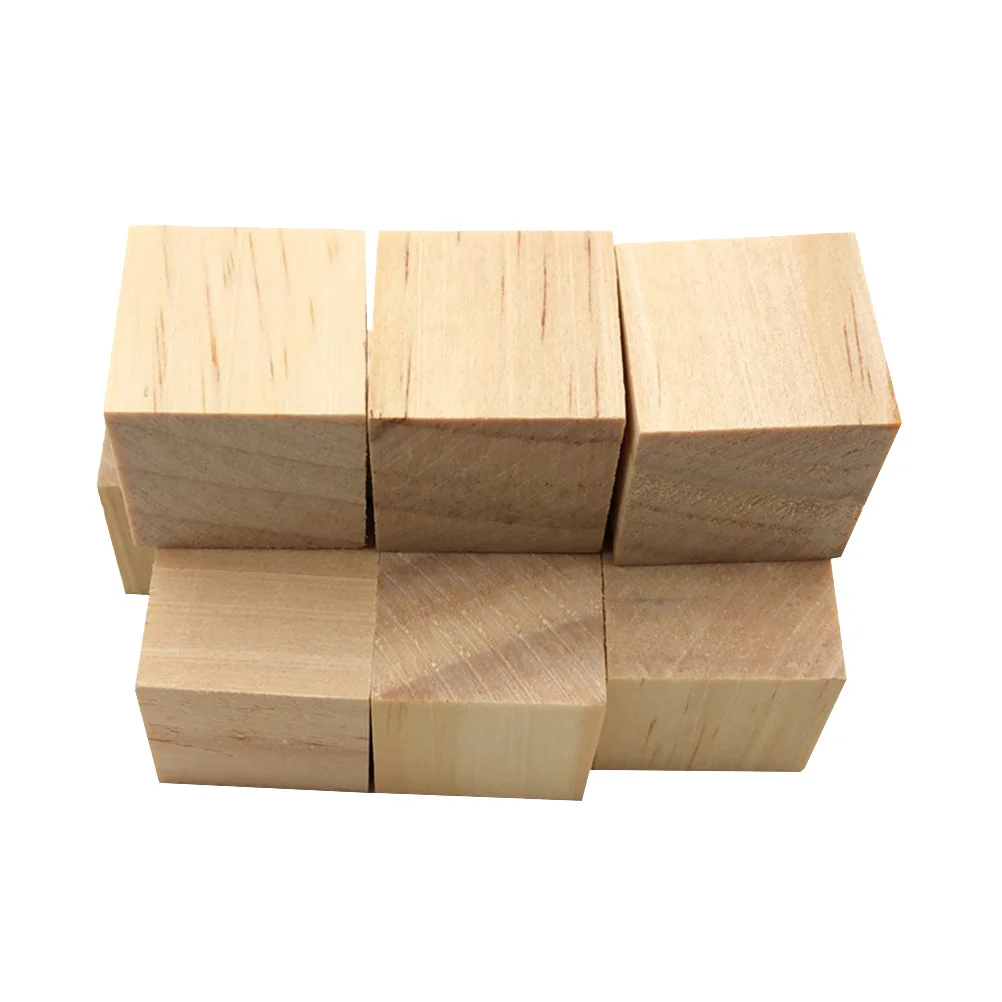 

36Pcs Pine Wood Cube Blocks 38mm DIY Craft Cubes for Decorating Educational Wooden Blocks Craft Cube Wood Square Block