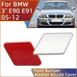 For BMW 320 325 328 330 335 E90 E91 LCI 2005-2008 2009-2012 Headlight Washer Nozzle Cover Cap Headlamp Water Spray Lid Painted